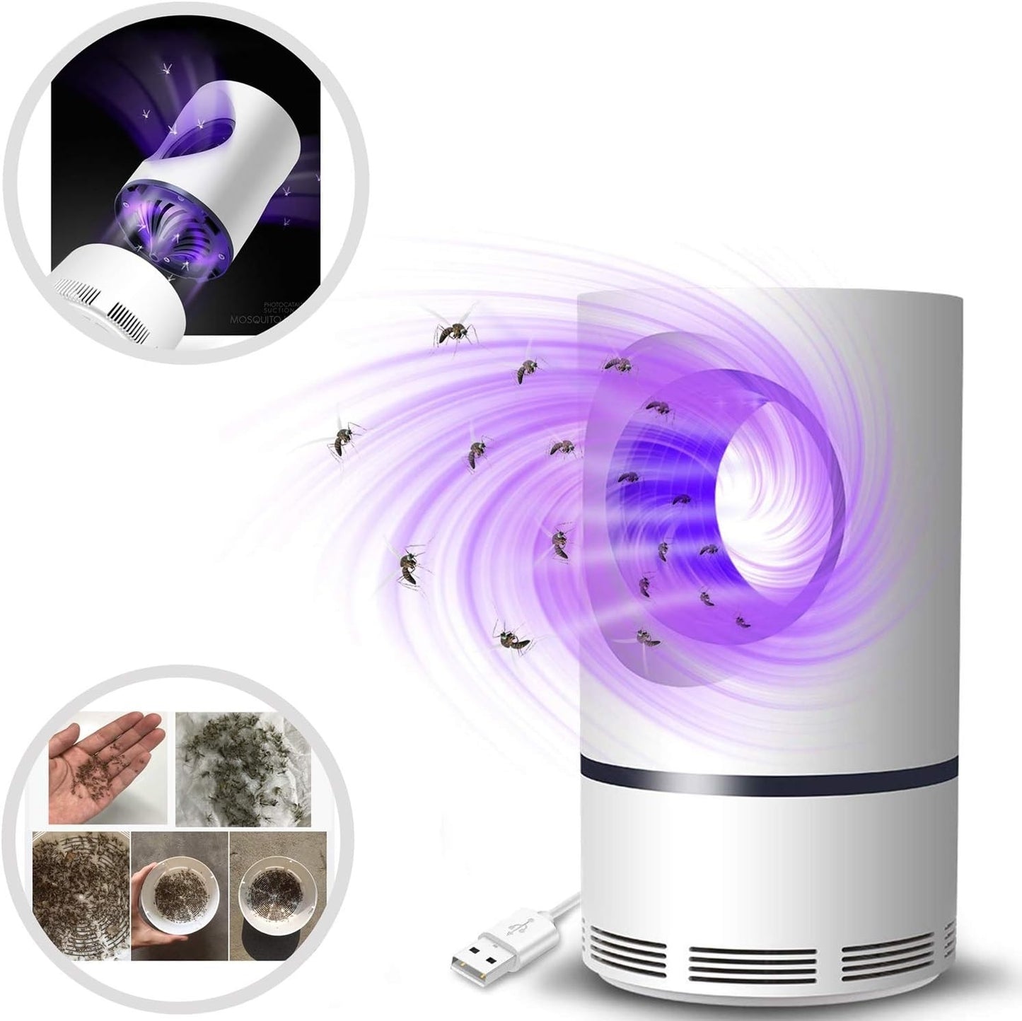 Luz AntiMosquitos USB