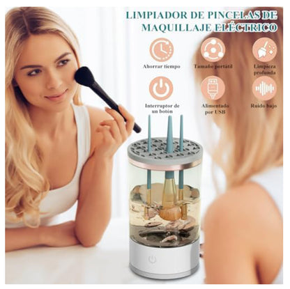 CleanBrush Pro™ – Lavadora Eléctrica de Brochas