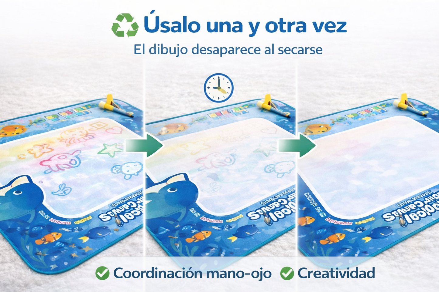 Tapete Mágico de Agua