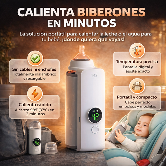 BabyWarm Go – Leche caliente para tu bebé en cualquier lugar