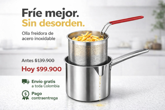 Olla Freidora con Canastilla®