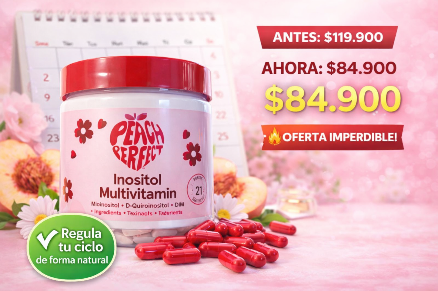 Inositol Peach Perfect