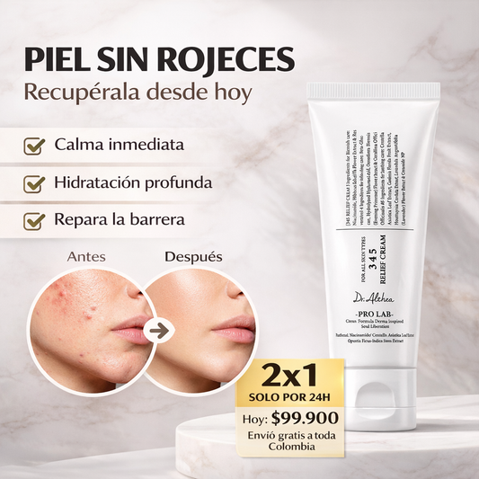 Crema Calmante Dr. Athlea 345 - 2x1 Solo Por 24 Hrs