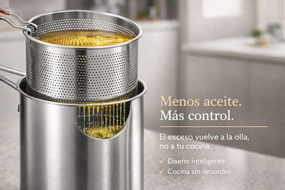 Olla Freidora con Canastilla®