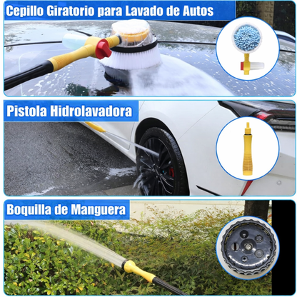 TurboWash Pro™ – Cepillo de Alta Presión Multifunciona